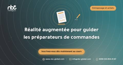 Réalité augmentée pour guider les préparateurs de commandes
