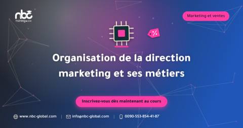 Organisation de la direction marketing et ses métiers