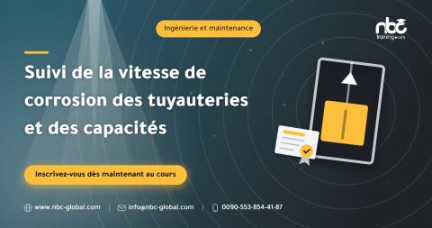 Suivi de la vitesse de corrosion des tuyauteries et des capacités