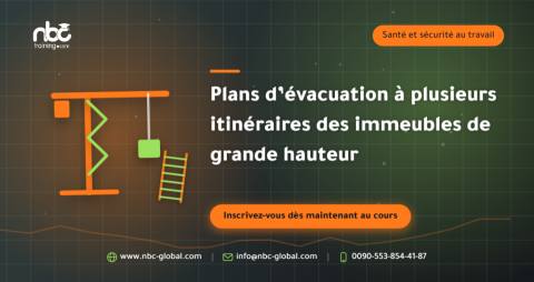Plans d’évacuation à plusieurs itinéraires des immeubles de grande hauteur