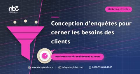 Conception d’enquêtes pour cerner les besoins des clients
