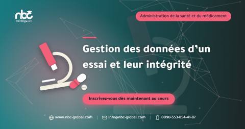 Gestion des données d’un essai et leur intégrité