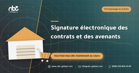 Signature électronique des contrats et des avenants