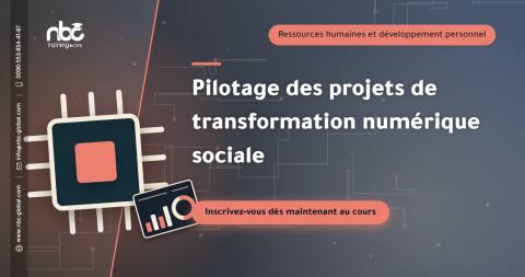 Pilotage des projets de transformation numérique sociale
