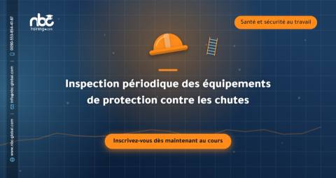 Inspection périodique des équipements de protection contre les chutes