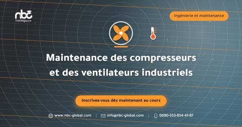 Maintenance des compresseurs et des ventilateurs industriels