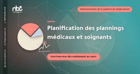 Planification des plannings médicaux et soignants