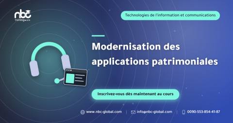 Modernisation des applications patrimoniales