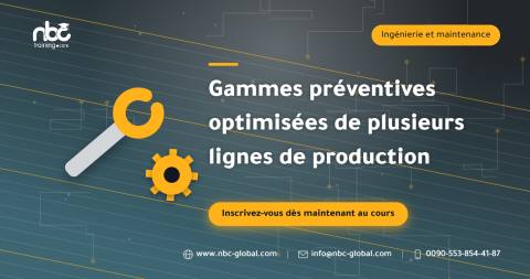 Gammes préventives optimisées de plusieurs lignes de production