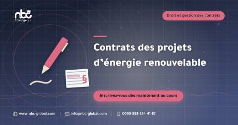 Contrats des projets d’énergie renouvelable