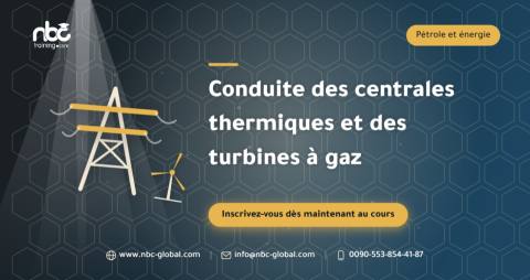 Conduite des centrales thermiques et des turbines à gaz