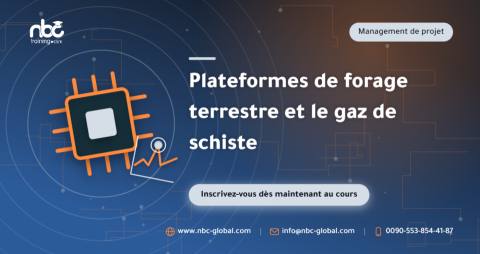 Plateformes de forage terrestre et le gaz de schiste