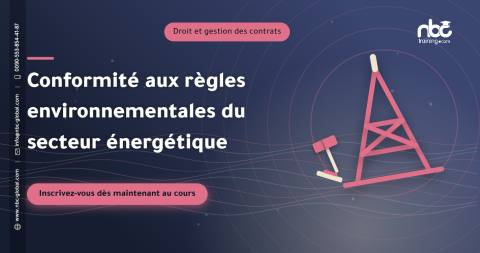 Conformité aux règles environnementales du secteur énergétique