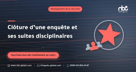 Clôture d’une enquête et ses suites disciplinaires