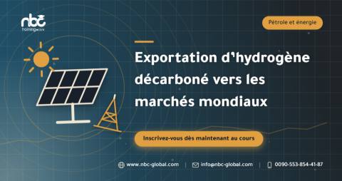 Exportation d’hydrogène décarboné vers les marchés mondiaux