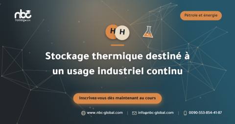 Stockage thermique destiné à un usage industriel continu