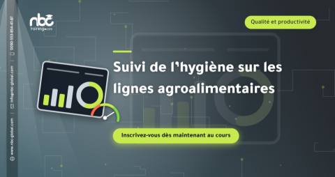 Suivi de l’hygiène sur les lignes agroalimentaires