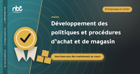 Développement des politiques et procédures d’achat et de magasin