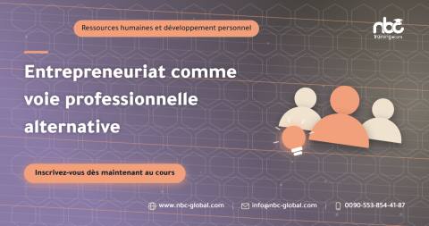 Entrepreneuriat comme voie professionnelle alternative