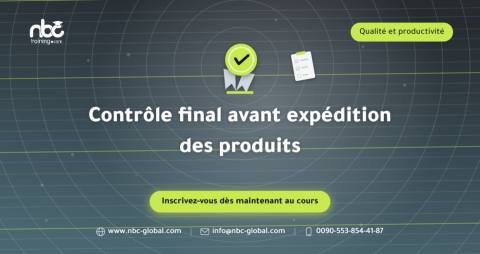 Contrôle final avant expédition des produits