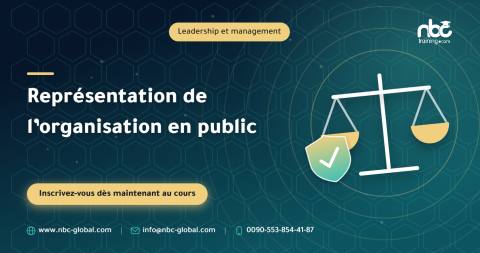 Représentation de l’organisation en public