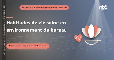 Habitudes de vie saine en environnement de bureau