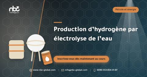 Production d’hydrogène par électrolyse de l’eau