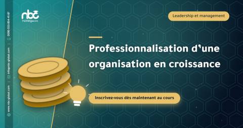 Professionnalisation d’une organisation en croissance